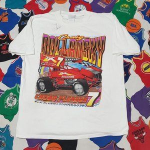 Vintage Sprint Car Racing T-Shirt - Craig Dollansky